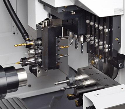 Swiss-type CNC Lathe Machining
